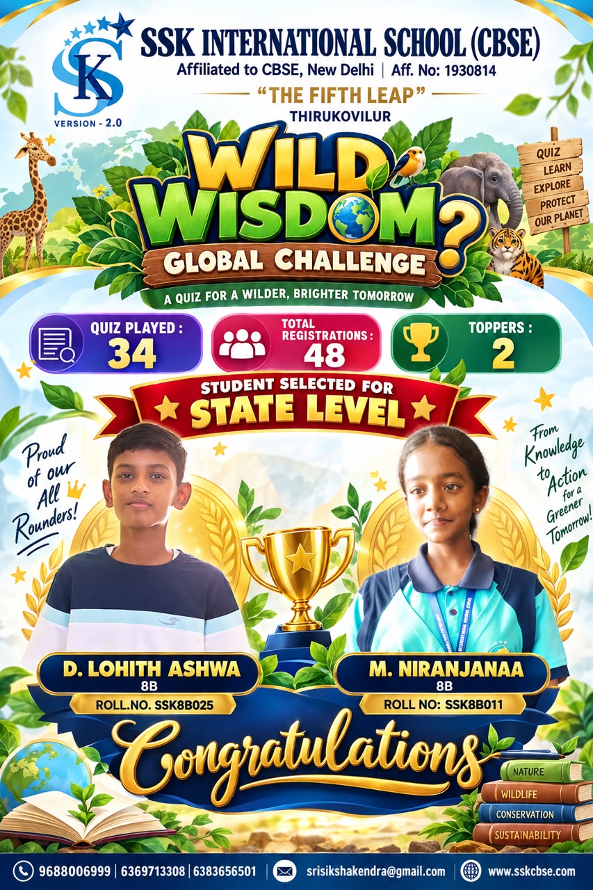 Best CBSE Schools in TIRUKOVILUR